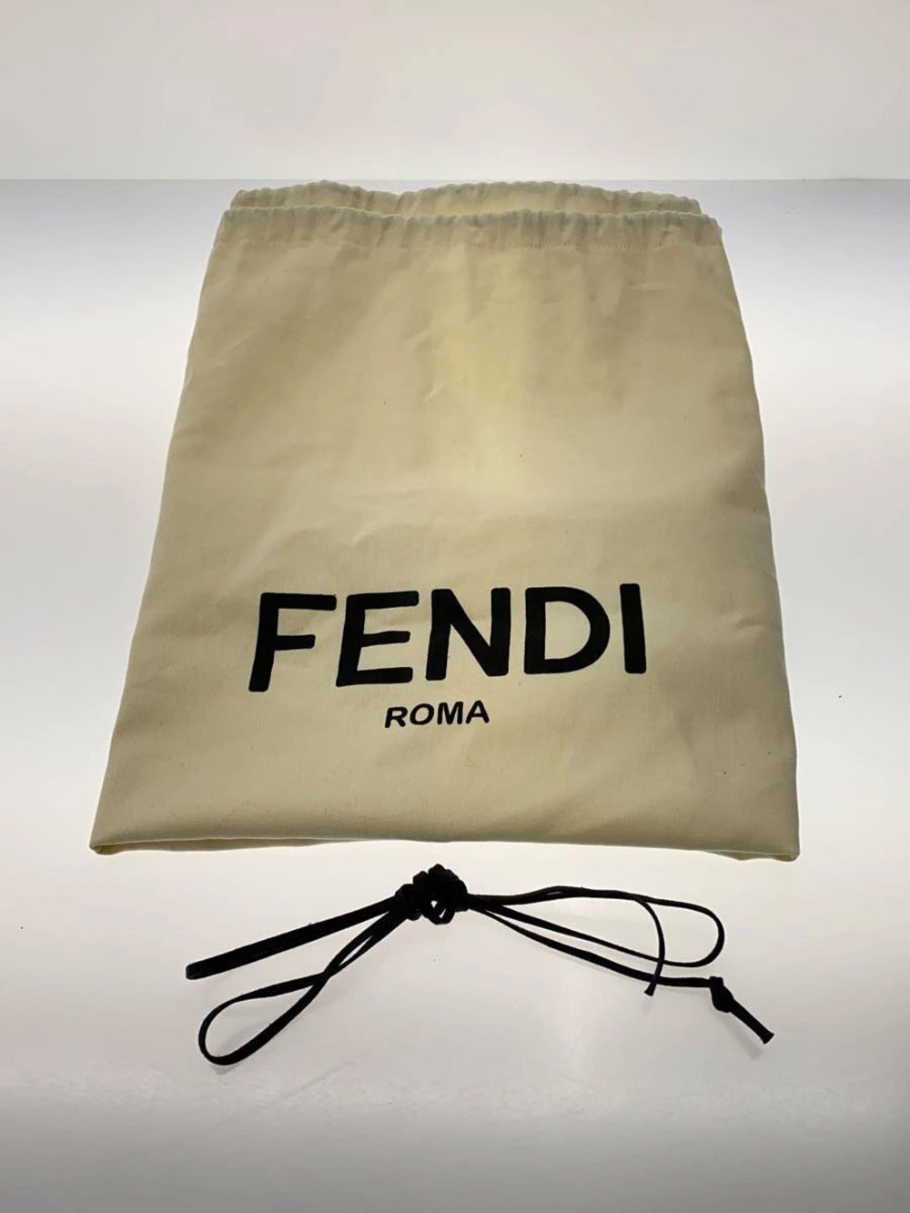 Fendi Shoulder Bag Suede Camel Brown Flannel - Picture 7 of 7